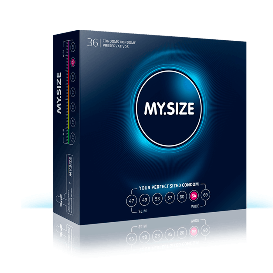 Condón Mysize 64 milímetros x 3 Unidades - Sen Fantasy