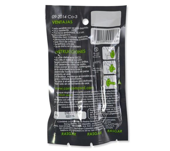 Condones Uniq Mega Sex x 3 Unidades - Sen Fantasy