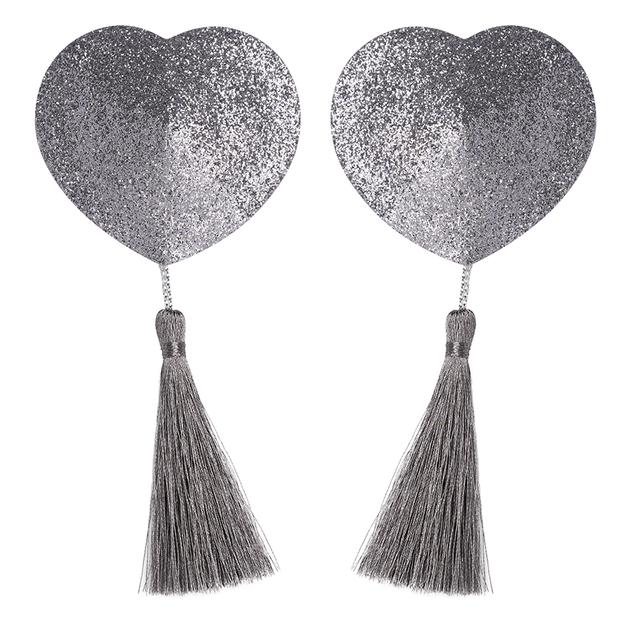 Cubrepezones Reusable Glitter Heart - Sen Fantasy