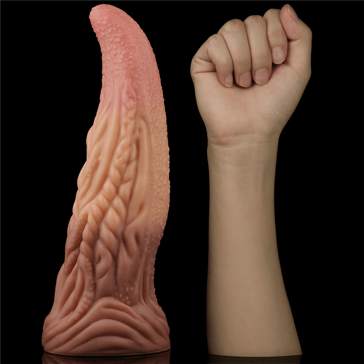 Dildo 10" Dual Layered Tongue - Sen Fantasy