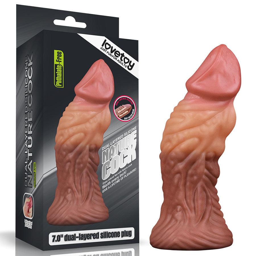 Dildo 7.0'' Dual Layered Platium - Sen Fantasy