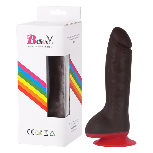 Dildo Brown - Red - Sen Fantasy