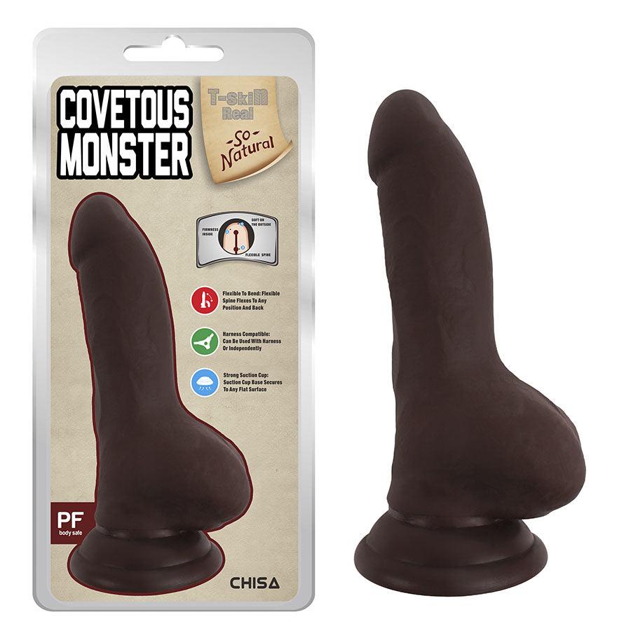 Dildo Covetous Monster Brown - Sen Fantasy