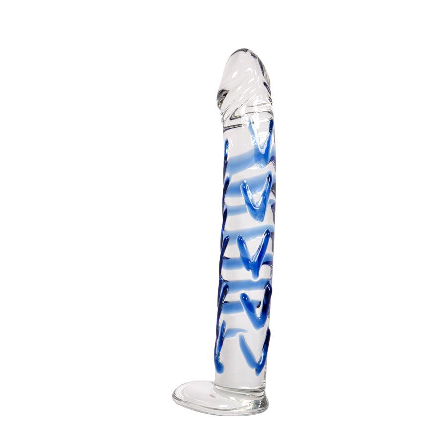 Dildo De Vidrio Classi Blue - Sen Fantasy