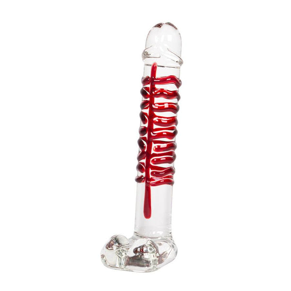 Dildo de Vidrio Classi Red - Sen Fantasy