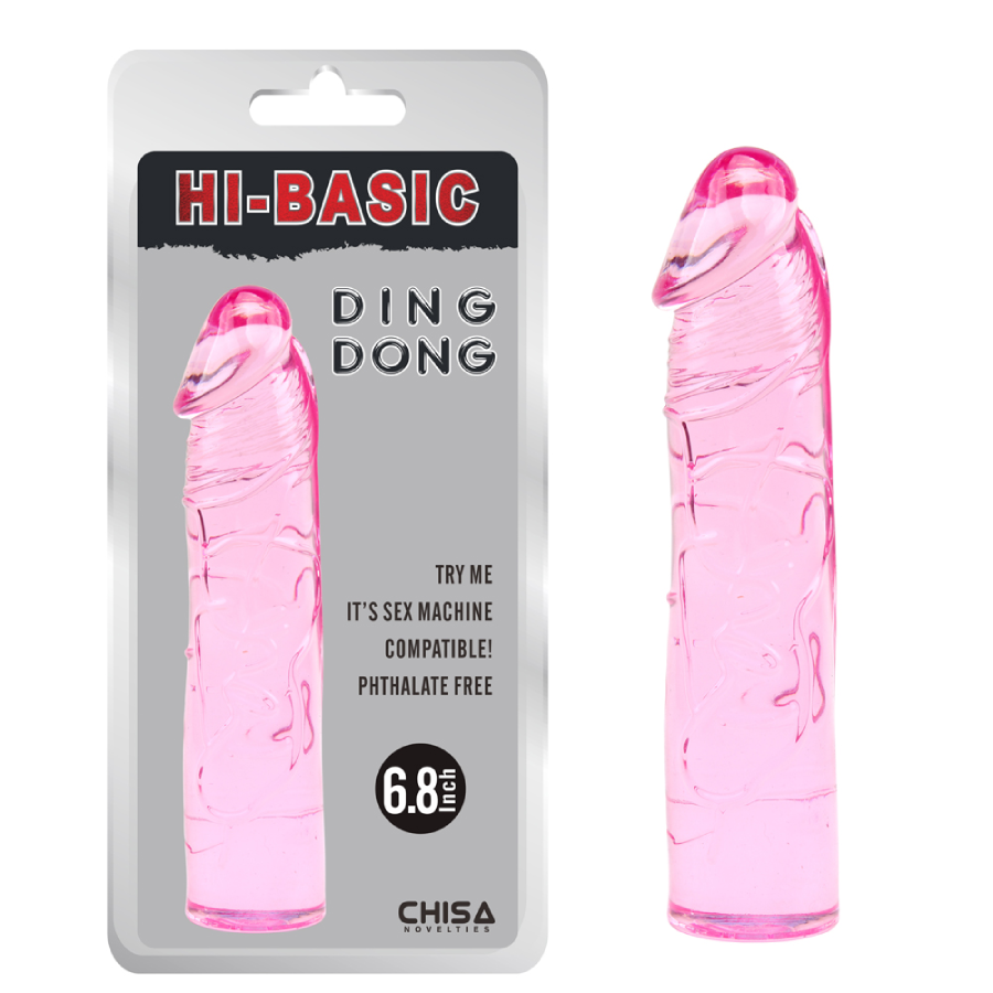 Dildo Ding Dong 6.8'' Pink - Sen Fantasy