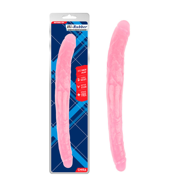 Dildo Doble Punta 17.8'' Pink - Sen Fantasy