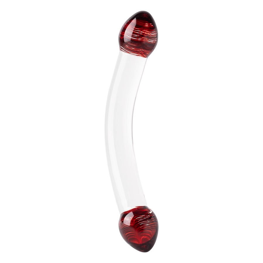 Dildo Double Dragon Head Glass - Sen Fantasy