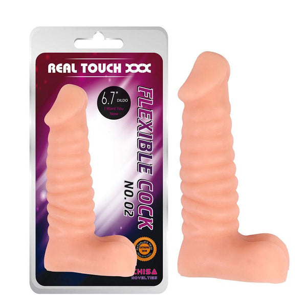 Dildo Flexible Flesh Cock 6.7'' N.02 - Sen Fantasy