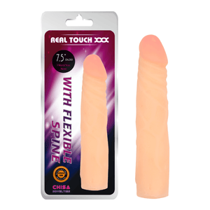 Dildo Flexible With Spine 7.5'' - Sen Fantasy