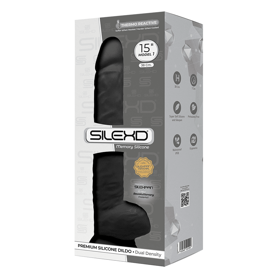 Dildo Model (15'') Big Dick Black - Sen Fantasy