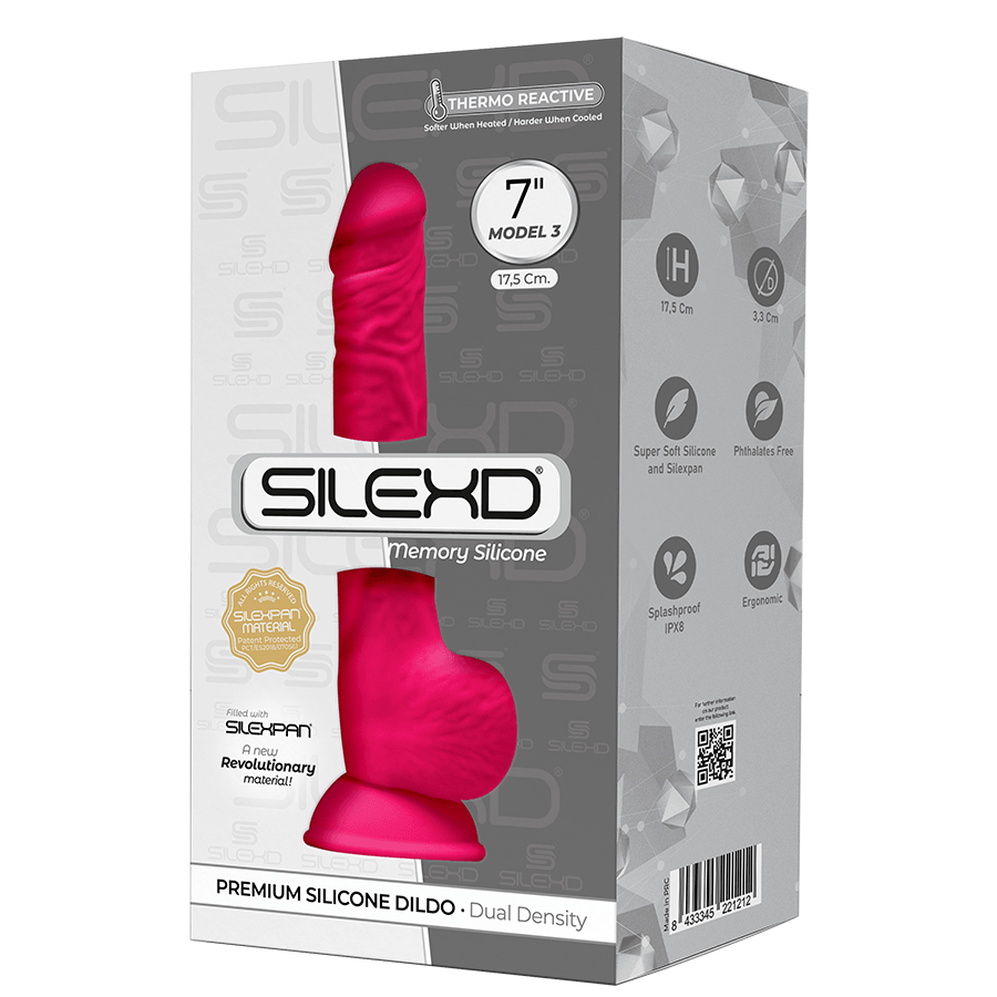 Dildo Model 3 (7'') Pink - Sen Fantasy