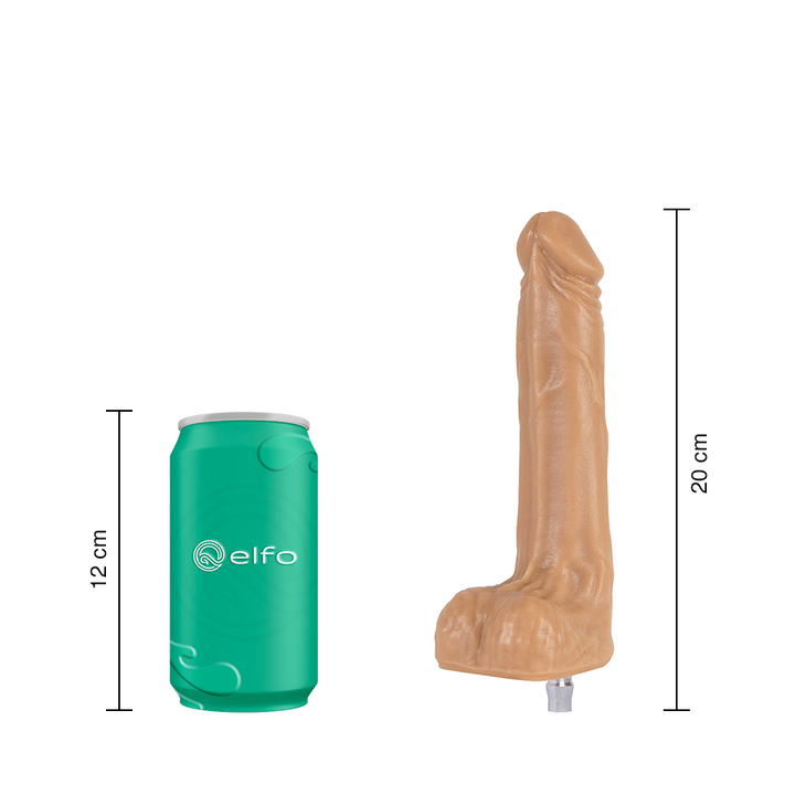 Dildo Paul Caramelo Compatible Con Lovense Machine - Sen Fantasy
