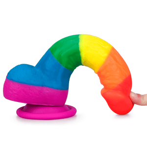 Dildo Prider Rainbow 8'' - Sen Fantasy