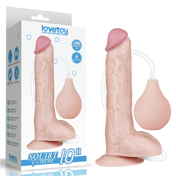 Dildo Realista 10'' Squirt Extreme Flesh - Sen Fantasy