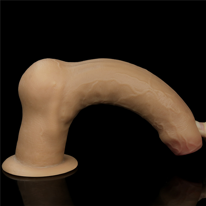 Dildo Realista 11'' Dual Layered Handle Cock - Sen Fantasy