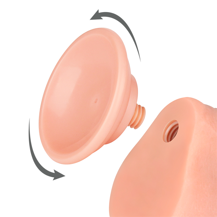 Dildo Realista 7'' Sliding Skin Dual Layer Dong - Sen Fantasy
