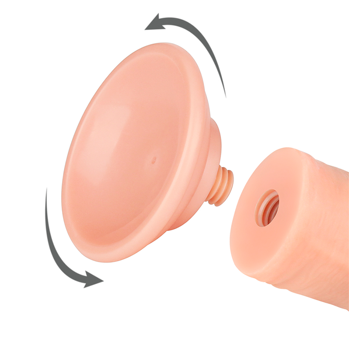 Dildo Realista 8'' Sliding Skin Dual Layer Dong Flesh - Sen Fantasy