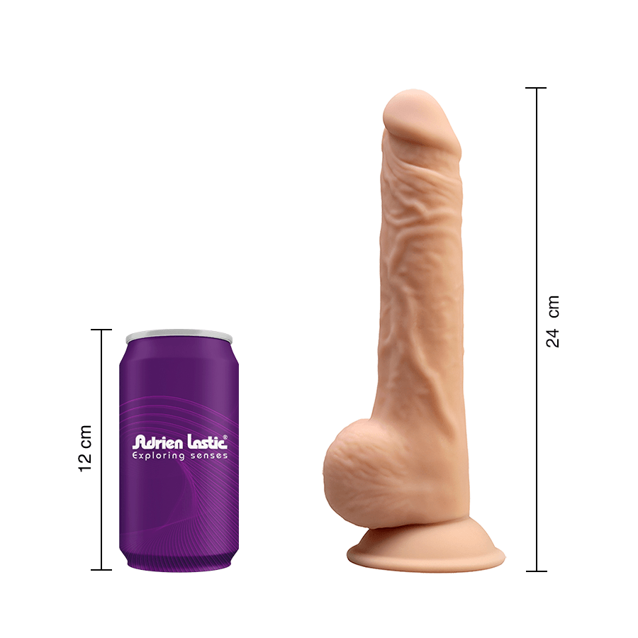 Dildo Realista Model 3 (9.5") Caramelo - Sen Fantasy