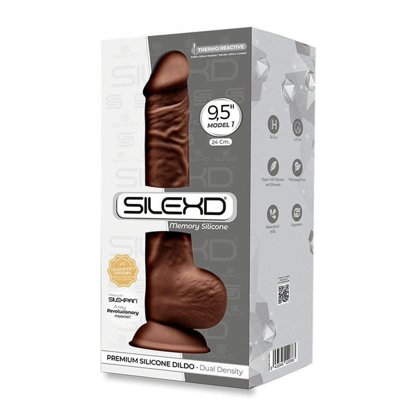 Dildo Realista Model (9.5") Brown - Sen Fantasy
