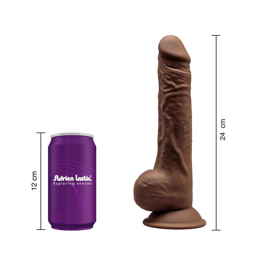 Dildo Realista Model (9.5") Brown - Sen Fantasy