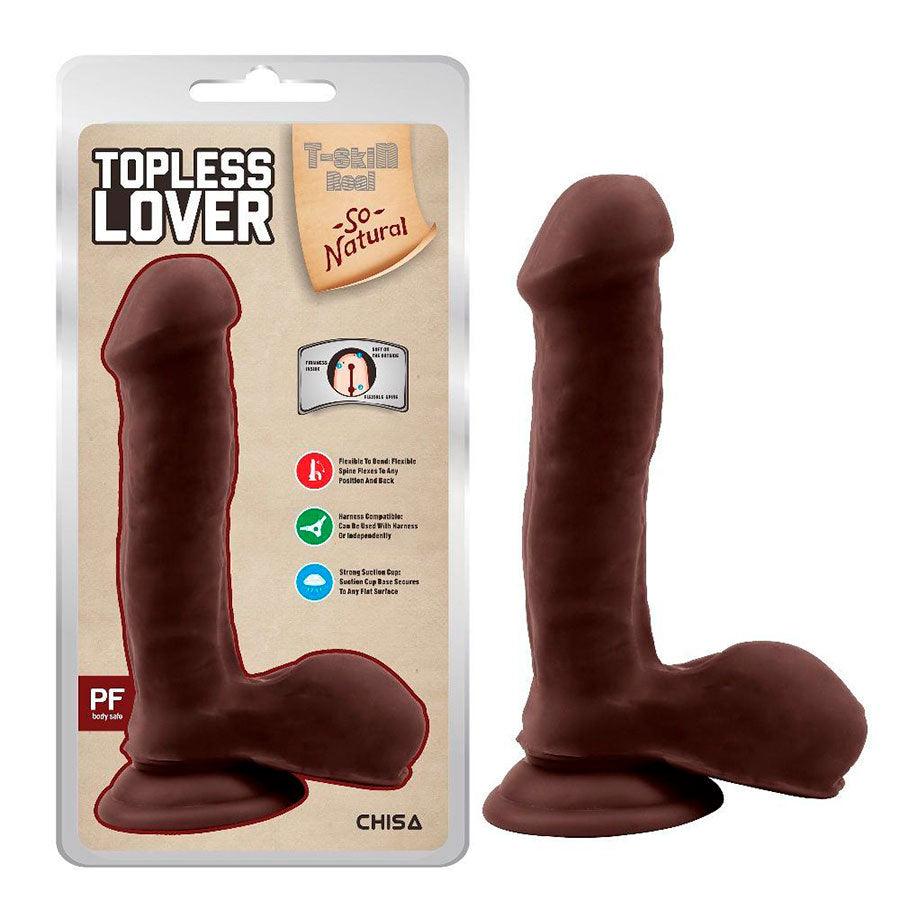 Dildo Realista Topless Lover Brown - Sen Fantasy