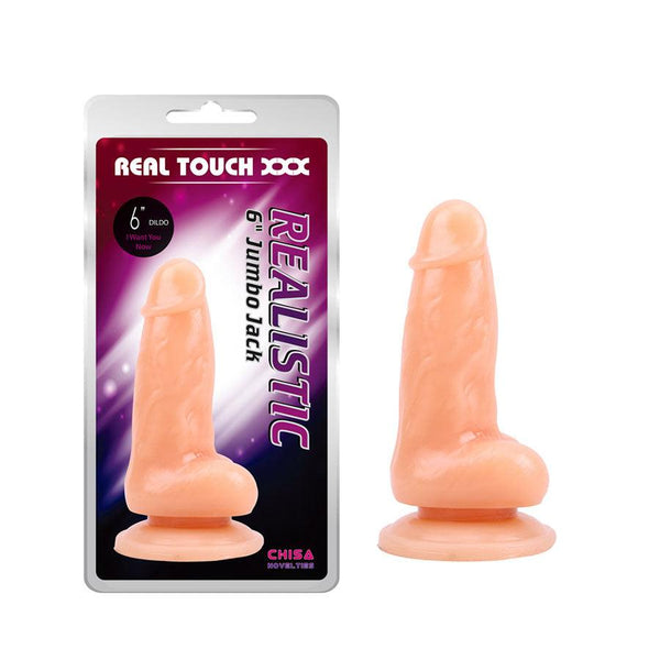 Dildo Realistic 6'' Jumbo Flesh - Sen Fantasy