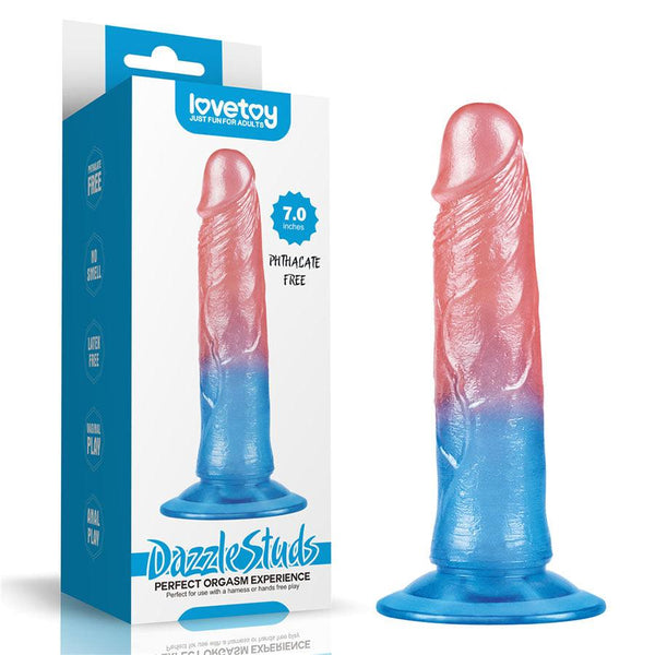 Dildo Realistic 7'' Dazzle Studs - Sen Fantasy