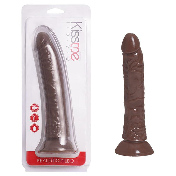 Dildo Realistic Brown 8.26'' - Sen Fantasy