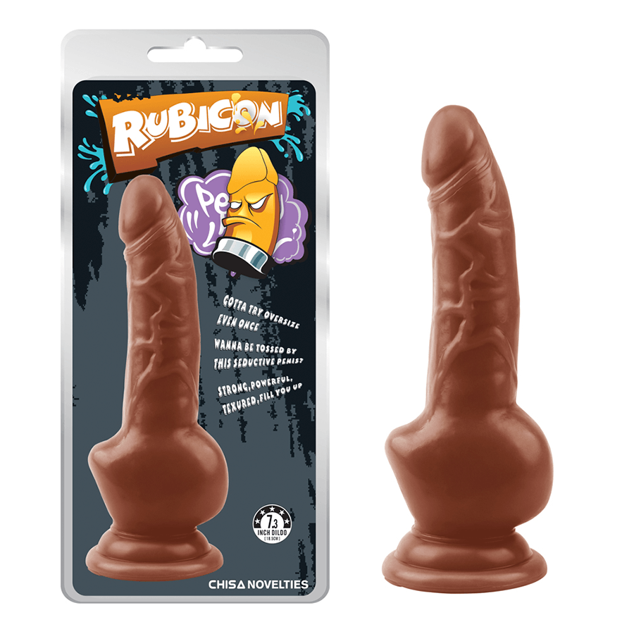Dildo Rubicon 7.3 Intruder Penis Brown - Sen Fantasy