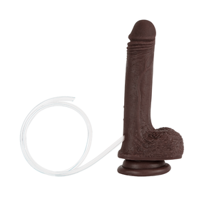 Dildo Uriel Brown Eyaculador - Sen Fantasy