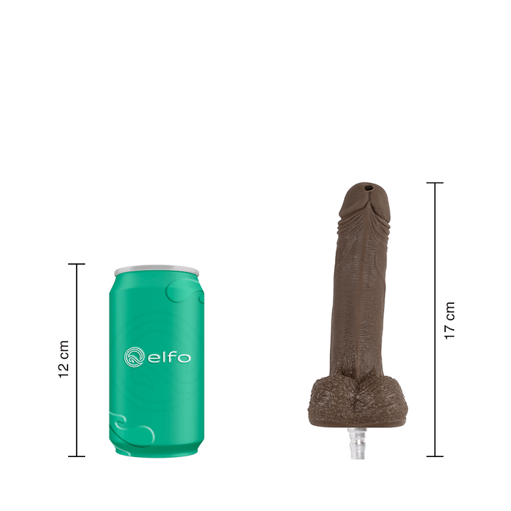 Dildo Uriel Chocolate compatible con ROBBOCOCK Machine - Sen Fantasy