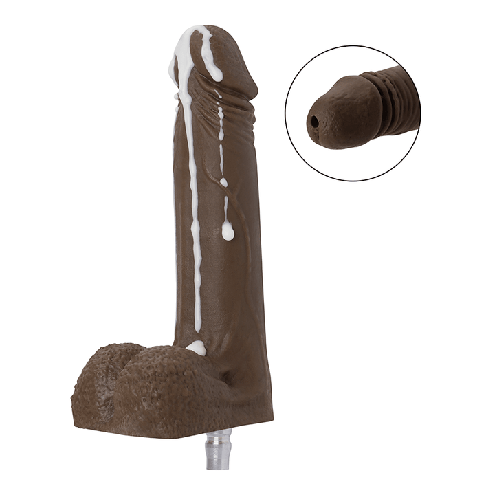 Dildo Uriel Chocolate compatible con ROBBOCOCK Machine - Sen Fantasy
