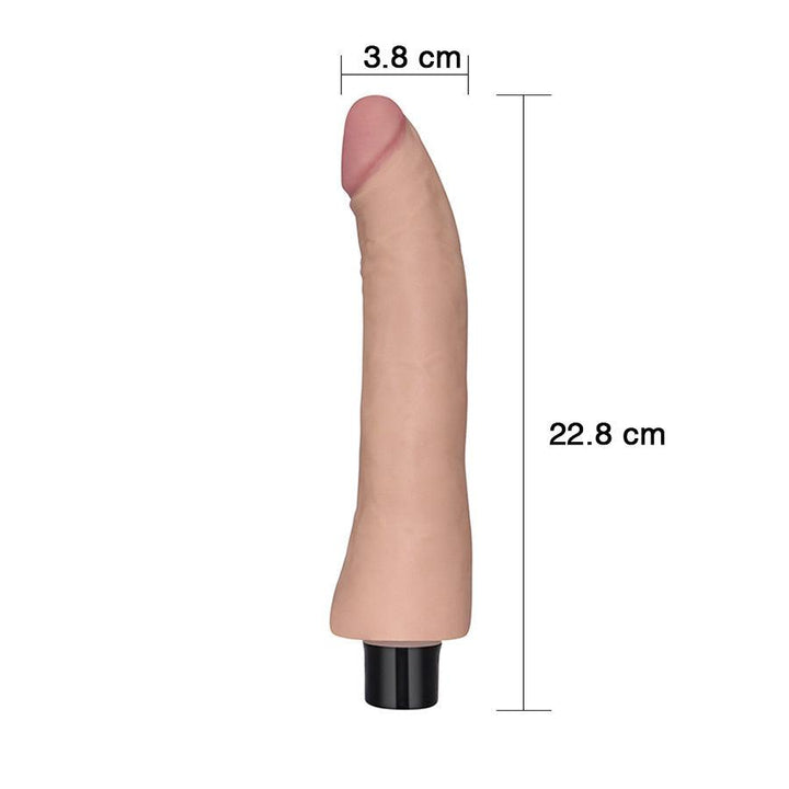 Dildo Vibrador Flesh 9'' Real Softee - Sen Fantasy