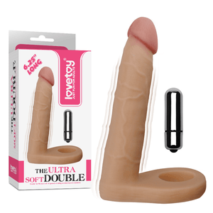 Dildo Vibrating 6.25" The Ultra Soft Double - Sen Fantasy