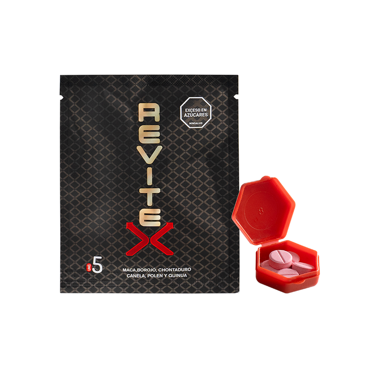 Energizante Revitex Pills x 5 Unidades - Sen Fantasy