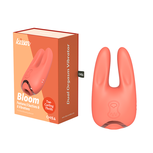 Estimulador Clitorial Bloom Orange - Sen Fantasy