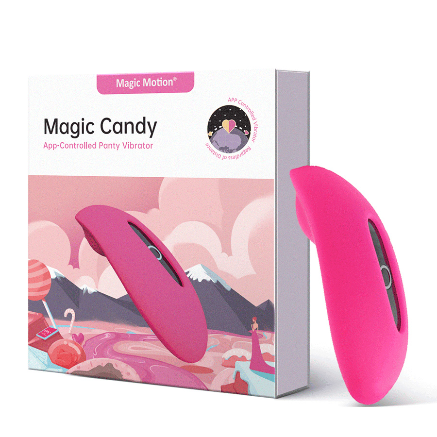 Estimulador Clitorial Magic Candy Controlado por APP Global - Sen Fantasy