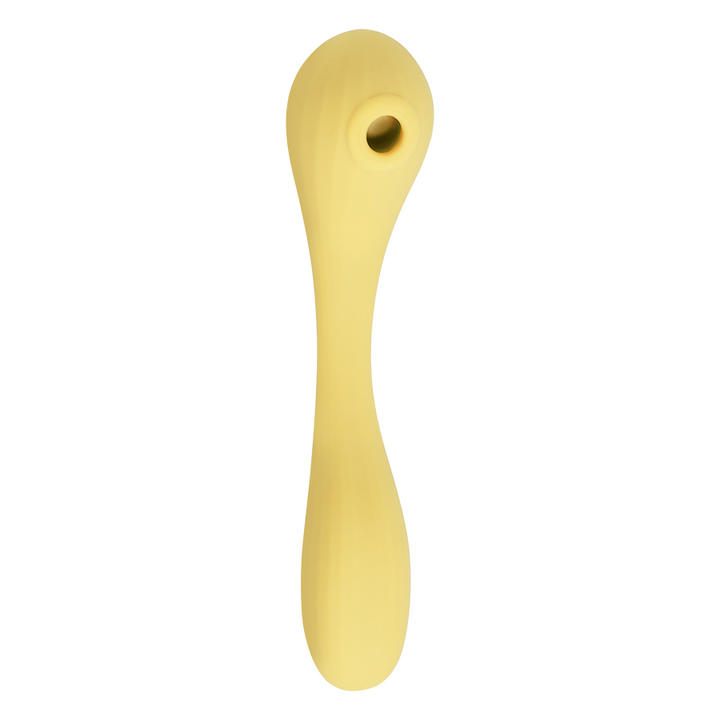 Estimulador Clitorial y Vibrador Punto G con APP Magic Bobi Yellow - Sen Fantasy