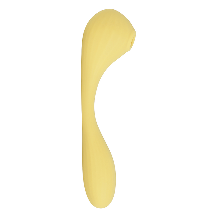 Estimulador Clitorial y Vibrador Punto G con APP Magic Bobi Yellow - Sen Fantasy