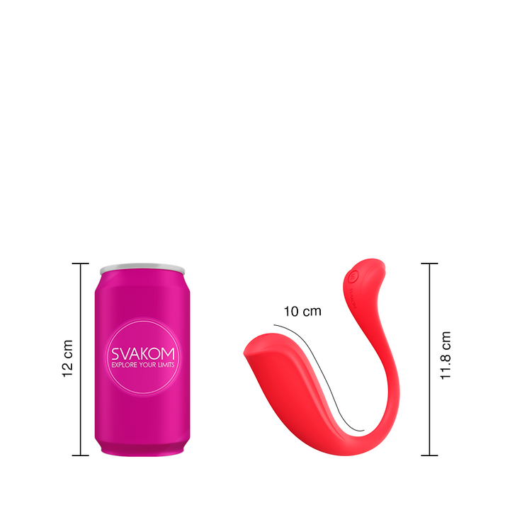 Estimulador Punto G Phoenix NEO 2 Rojo Controlado por APP Global By Svakom - Sen Fantasy