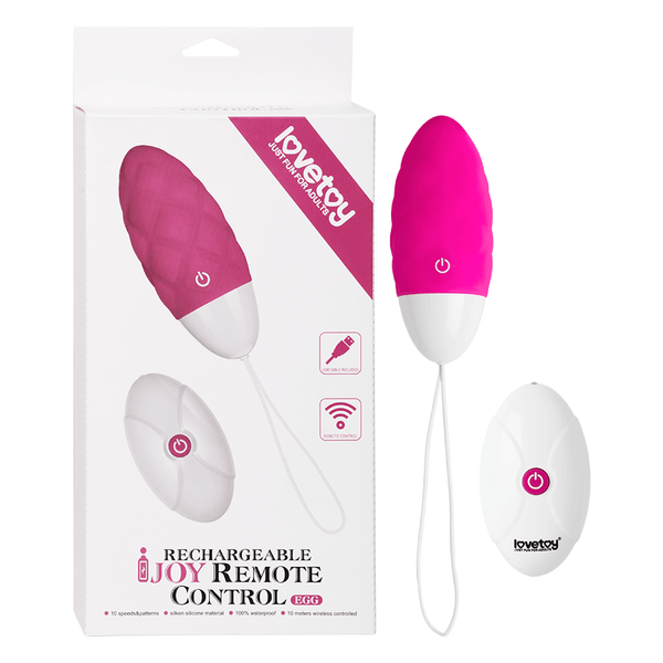 Huevo Vibrador Ijoy Egg Pink a Control Remoto - Sen Fantasy