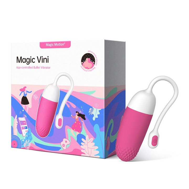 Huevo Vibrador Magic Vini Pink Controlado por APP Global - Sen Fantasy