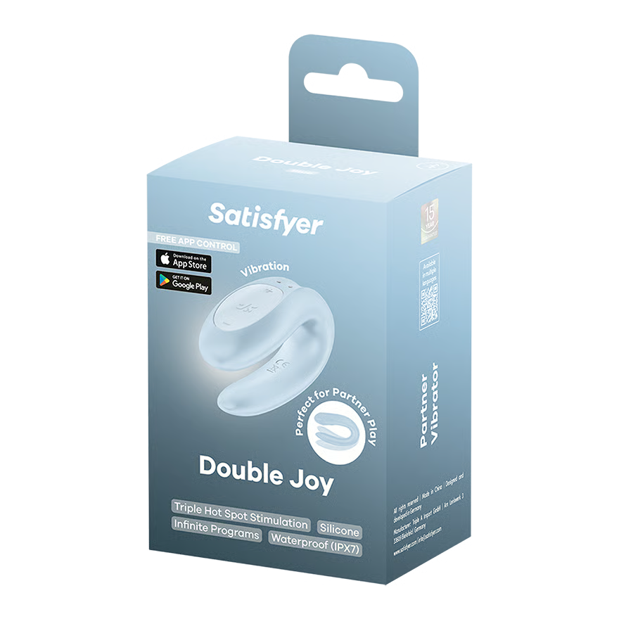 Satisfyer Double Joy Interactivo Vibrador Para Pareja