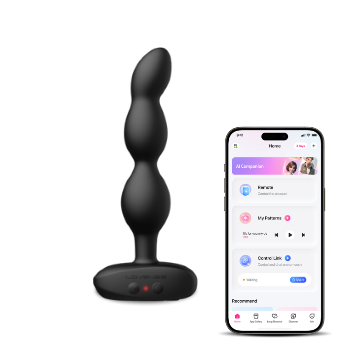 Lovense Ridge Anal Vibrador Anal Interactivo