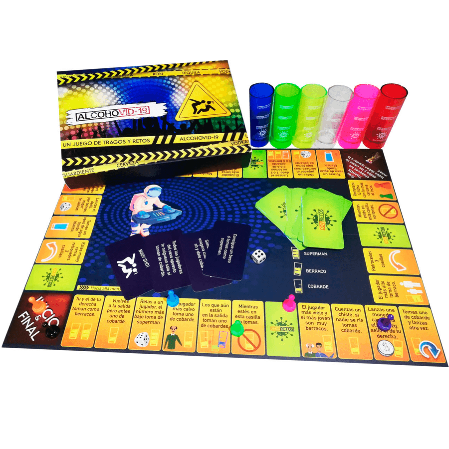 Juego Alcohovid-19 - Sen Fantasy