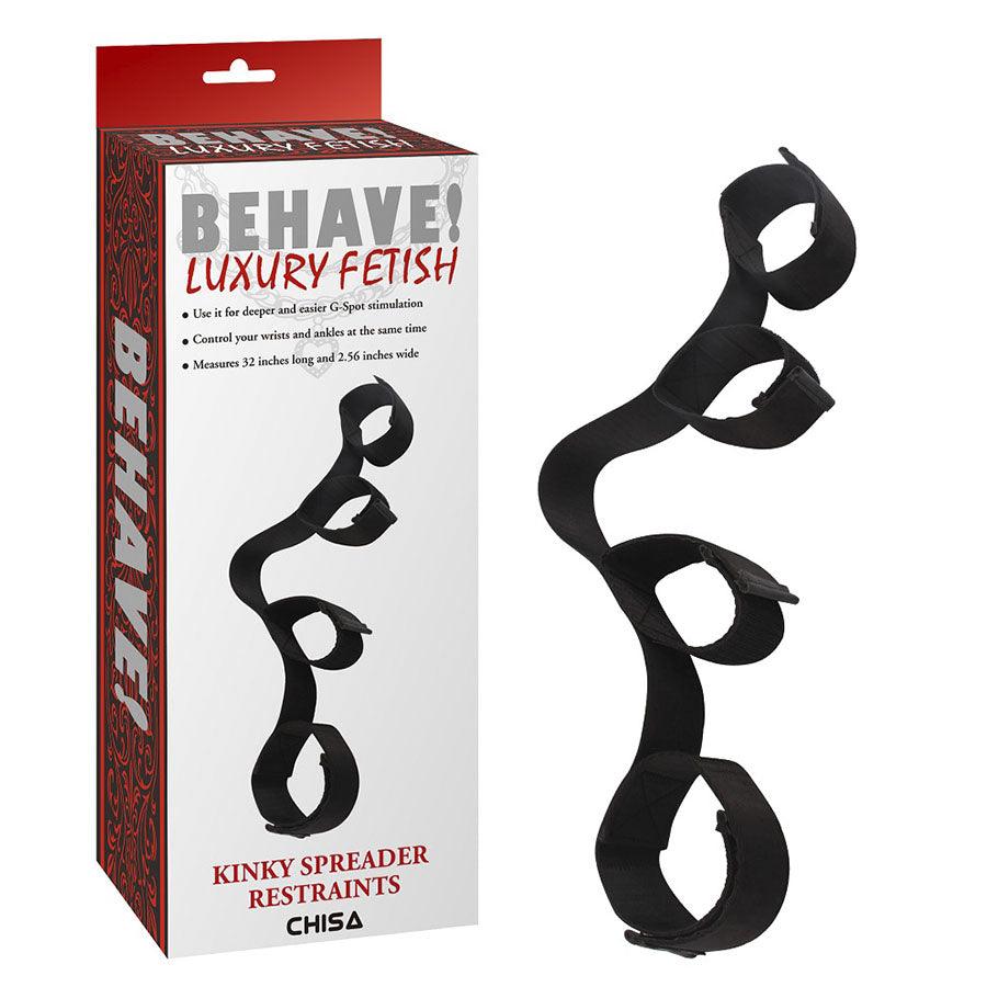 Kinky Spreader Restraints Black - Sen Fantasy