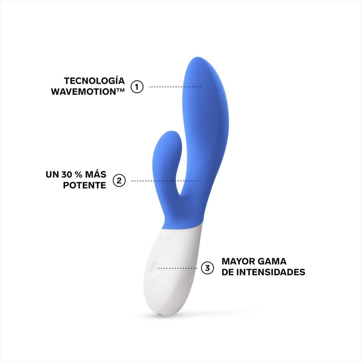 Lelo Ina Wave 2 Vibrador Doble Estimulacion - Sen Fantasy