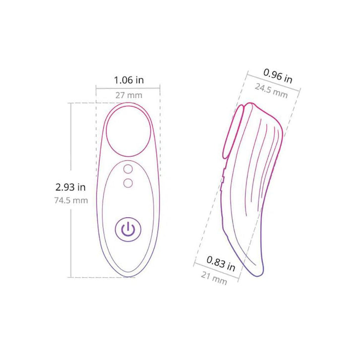 Lovense Ferri Vibrador De Panty Interactivo - Sen Fantasy