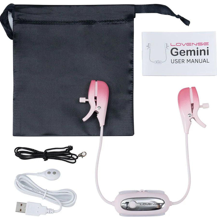 Lovense Pezoneras vibratorias Gemini - Sen Fantasy